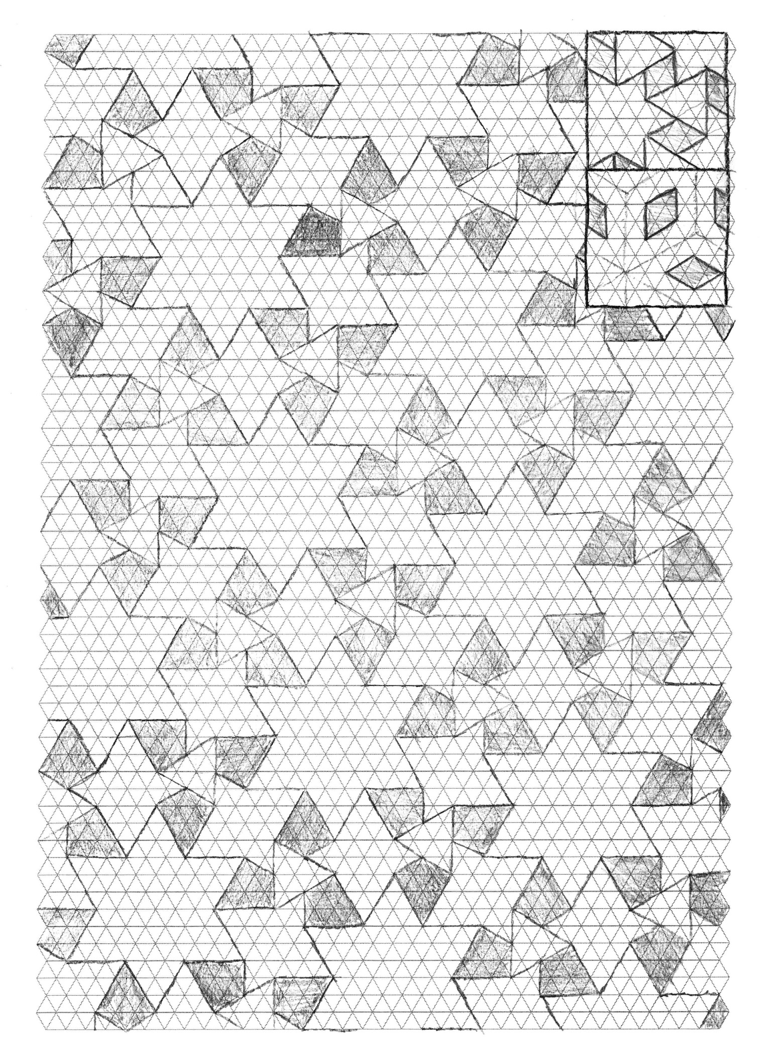 Thinking Sketches - 3.4.6.4 Waterbomb-Flagstone Tessellation