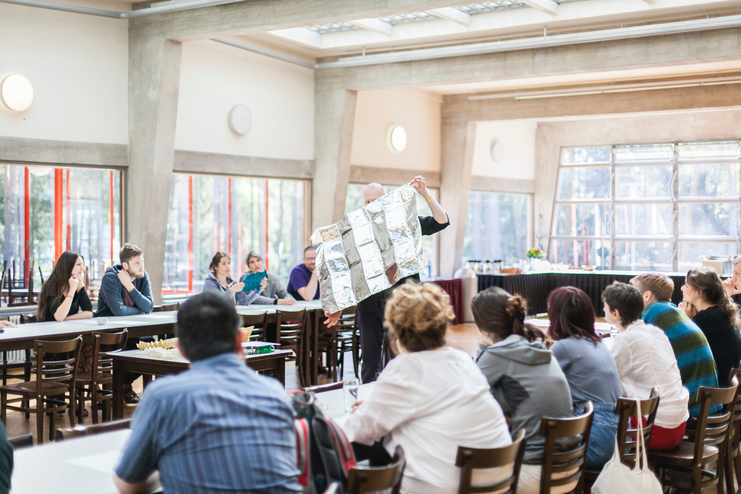 Eric instructing a Preliminary Course at the International Summer School Bernau