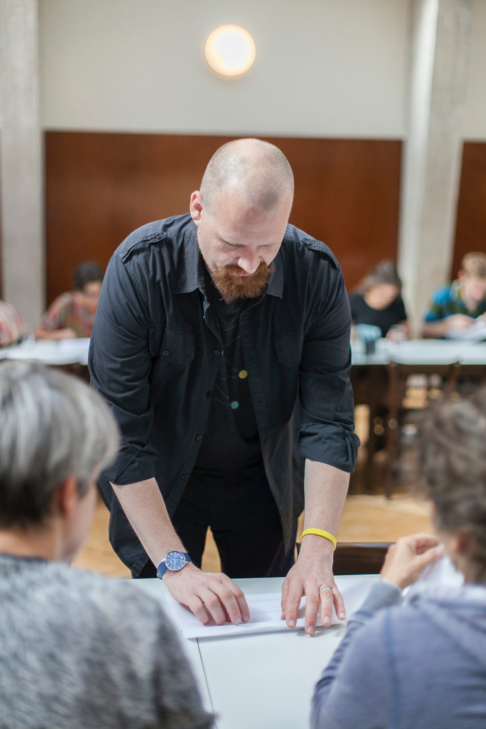 Eric instructing a Preliminary Course at the International Summer School Bernau